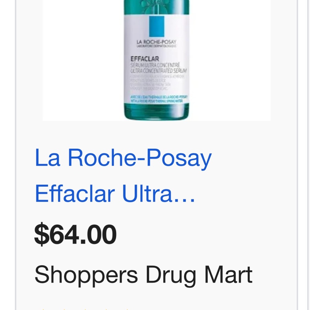 La Roche-Posay Effaclar Ultra Concentrated Serum - Teal